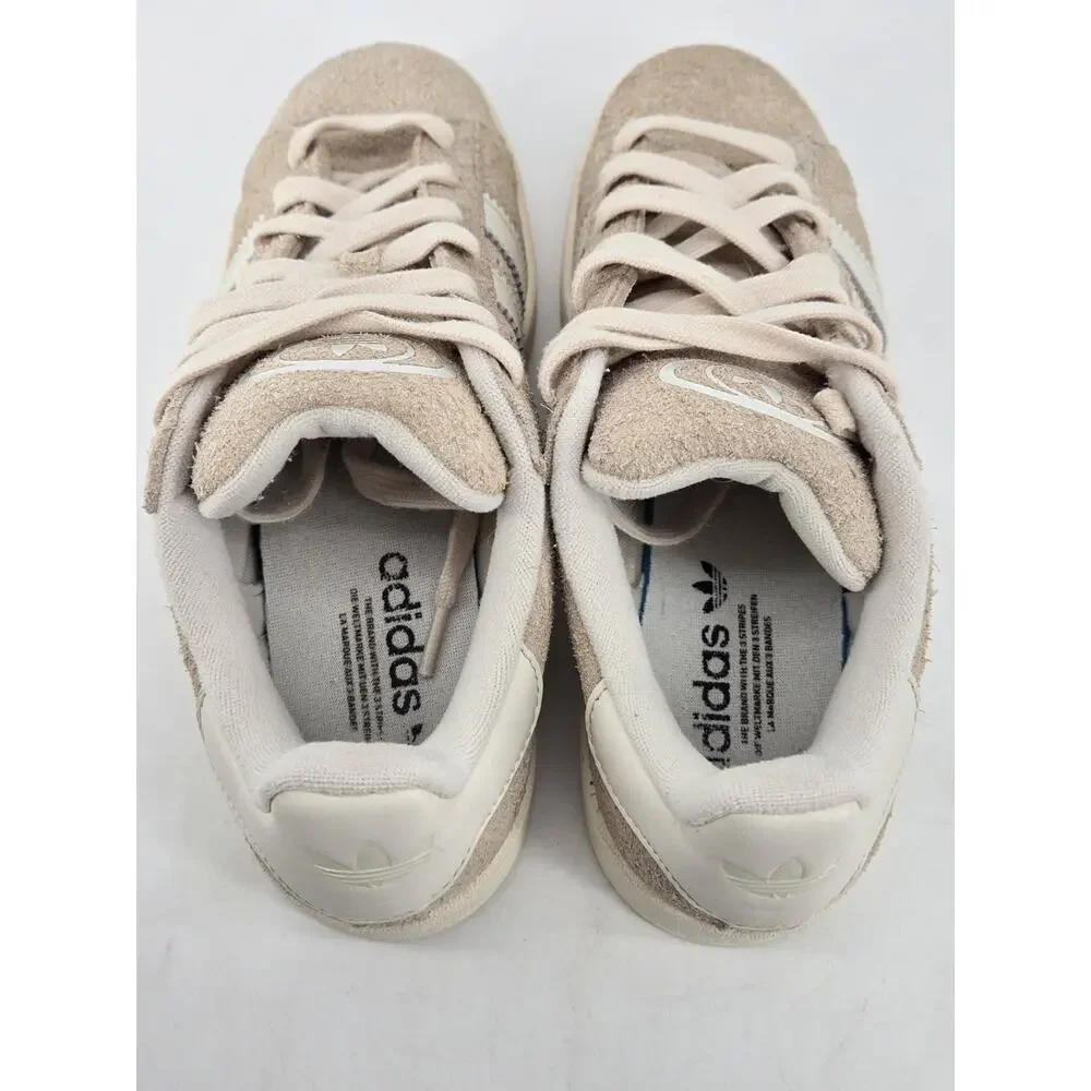 Adidas Campus 00s Mens Suede Retro Skate Beige Trefoil Logo Sneaker Shoes Sz 8